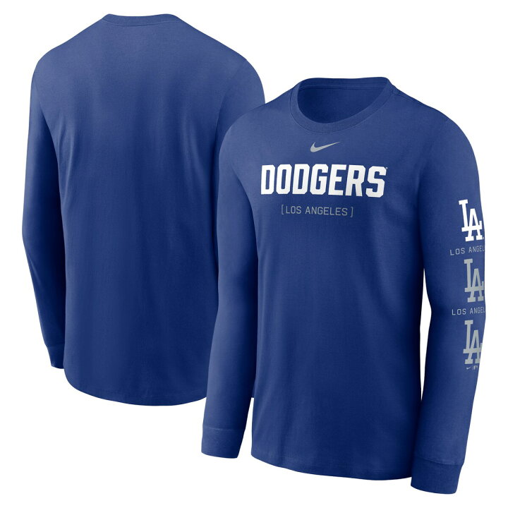 楽天市場】【公式グッズ】MLB ドジャース 長袖 Tシャツ Nike ナイキ 