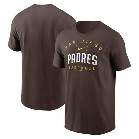 MLB パドレス Tシャツ Nike ナイキ メンズ ブラウン (Men's Nike Home Team Athletic Arch Tee SP24)