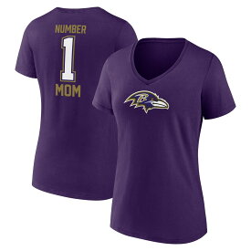 NFL レイブンズ Tシャツ Fanatics（ファナティクス） レディース パープル (24 Women's Mother's Day Short Sleeve Tee)