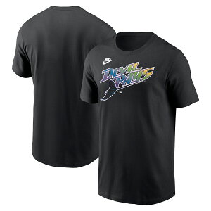 �y�����O�b�Y�zMLB ���C�Y T�V���c Nike/�i�C�L �����Y �u���b�N (Men's Nike Cooperstown Wordmark Cotton SST)