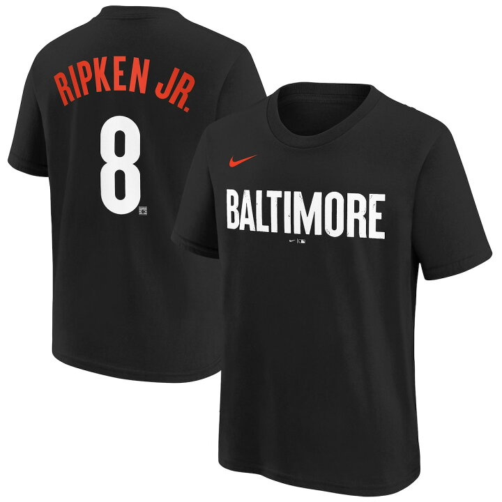 楽天市場】【公式グッズ】MLB オリオールズ カル・リプケンJr. Tシャツ 