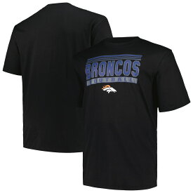 NFL ブロンコス Tシャツ （ビッグサイズ） Fanatics（ファナティクス） メンズ ブラック (NFL 24 SS BLACK POP TEE)