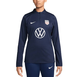 �y�����O�b�Y�zNATIONAL TEAM �A�����J��\ �v���I�[�o�[ Nike/�i�C�L ���f�B�[�X �l�C�r�[ (NIK SU24 Women's Strike Drill Top)