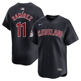 MLB インディアンス ホセ・ラミレス オルタネイト リミテッド ユニフォーム Nike ナイキ メンズ ネイビー (Nike Men's Limited Players Jersey - Not MTO Eligible)