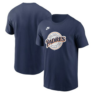 �y�����O�b�Y�zMLB �p�h���X T�V���c �`�[�����S���� Nike/�i�C�L �����Y �l�C�r�[ (Men's Nike Cooperstown Team Logo Cotton Tee SP24)