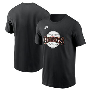 �y�����O�b�Y�zMLB �W���C�A���c T�V���c �`�[�����S���� Nike/�i�C�L �����Y �u���b�N (Men's Nike Cooperstown Team Logo Cotton Tee SP24)