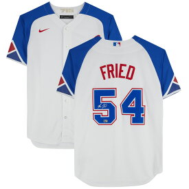 Max Fried Atlanta Braves Autographed White Nike City Edition Replica Jersey