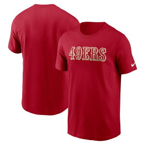 �y�����O�b�Y�zNFL 49ers T�V���c Nike/�i�C�L �����Y �X�J�[���b�g (MENS NIKE PRIMETIME WORDMARK ESSENTIAL TEE)