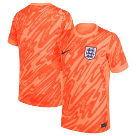 Youth Nike Orange England National Team 2024 Goalkeeper Replica Stadium Jersey