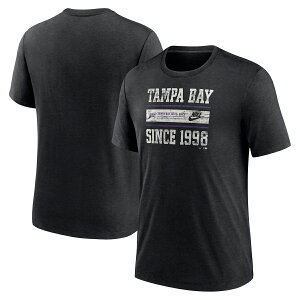 �y�����O�b�Y�zMLB ���C�Y T�V���c Nike/�i�C�L �����Y �w�U�[�u���b�N (Men's Nike Cooperstown Local Stack Triblend Tee SP24)