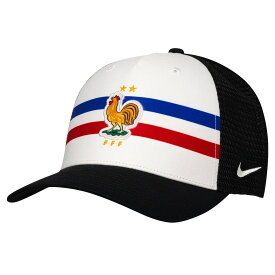 【公式グッズ】NATIONAL TEAM フランス代表 キャップ・帽子 Nike ナイキ メンズ ホワイト (BCS SU24 Men's Printed Trucker Cap)