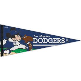 【公式グッズ】MLB ドジャース ペナント ウィンクラフト (12x30 Premium Pennant - Disney NEW)