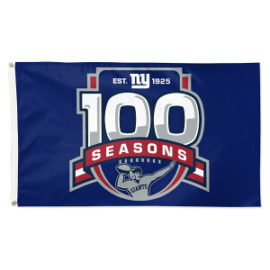 �y�����O�b�Y�zNFL �W���C�A���c �t���b�O WinCraft (1 Sided Deluxe 3x5 Flag - 100th Giants Anniversary)