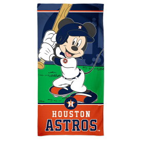 【公式グッズ】MLB アストロズ バスタオル ウィンクラフト (30x60 Spectra Beach Towel-Disney)