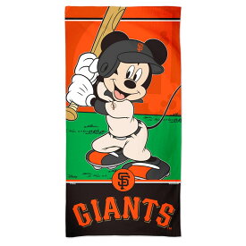 【公式グッズ】MLB ジャイアンツ バスタオル ウィンクラフト (30x60 Spectra Beach Towel-Disney)