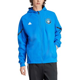 Men's adidas Blue CF Montreal 2024 Anthem Travel Full-Zip Jacket