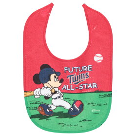 【公式グッズ】MLB ツインズ スタイ ウィンクラフト (All Pro Baby Bib-Disney/Mickey)