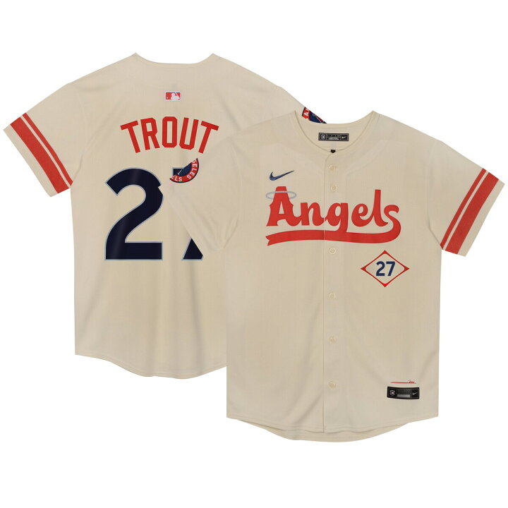 楽天市場】【公式グッズ】MLB エンゼルス マイク・トラウト シティ 