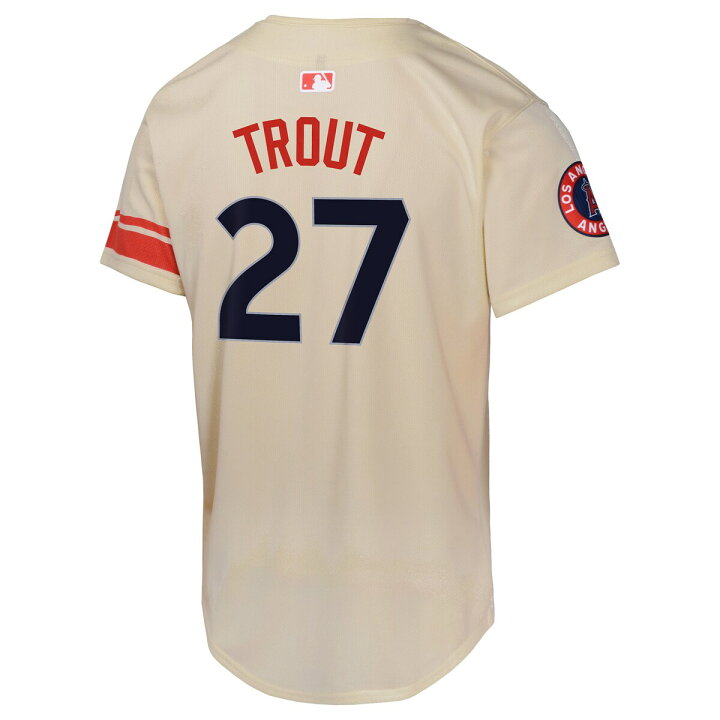 楽天市場】【公式グッズ】MLB エンゼルス マイク・トラウト シティ 