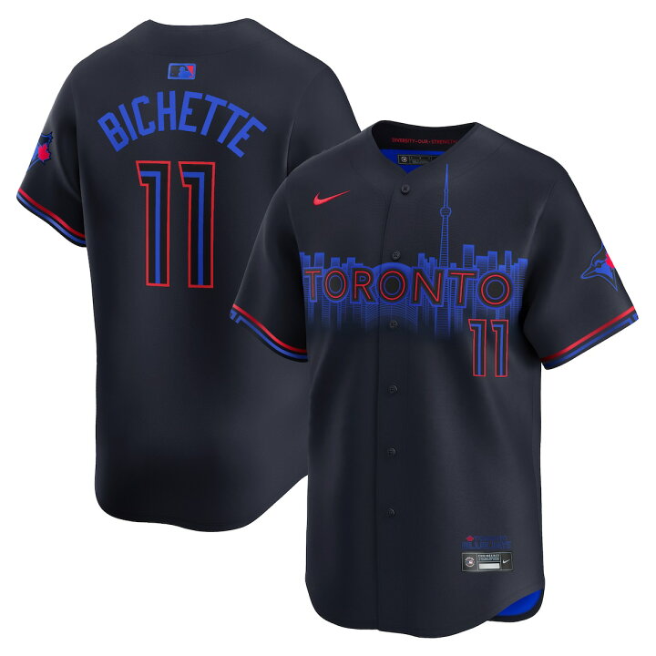 楽天市場】【公式グッズ】MLB ブルージェイズ ボー・ビシェット シティ 