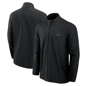�y�����O�b�Y�zNFL �x���K���Y �W���P�b�g Fanatics/�t�@�i�e�B�N�X �����Y �u���b�N (Mens Fanatics Signature Front Office Full Zip Woven Jacket)