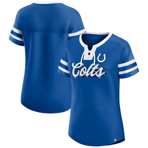 �y�����O�b�Y�zNFL �R���c T�V���c Fanatics/�t�@�i�e�B�N�X ���f�B�[�X ���C���� (22 Women's Original State Short Sleeve Lace Up Tee)