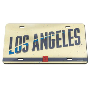 �y�����O�b�Y�zMLB �h�W���[�X �J�[�p�i�E�J�[�A�N�Z�T���[ WinCraft (24 Laser Cut Metallic Acrylic License Plate -City Connect)