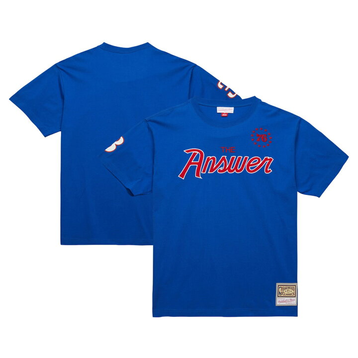 楽天市場】【公式グッズ】NBA 76ers アレン・アイバーソン Tシャツ 