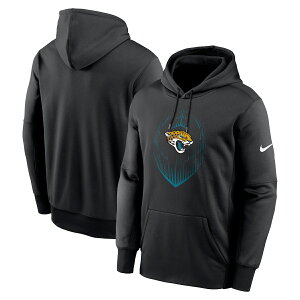 �y�����O�b�Y�zNFL �W���K�[�Y �v���I�[�o�[ �p�[�J�[ Nike/�i�C�L �����Y �u���b�N (24 Mens FAN GEAR Nike ICON Therma POH)