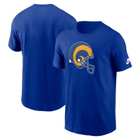 【公式グッズ】NFL ラムズ Tシャツ Nike ナイキ メンズ ロイヤル (MEN'S NIKE 24 REWIND LOGO ESSENTIAL TEE)