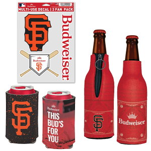 �y�����O�b�Y�zMLB �W���C�A���c �ʃN�[���[ �E�B���N���t�g (Can Cooler, Bottle Cooler, Decal Pack - MLB x Budweiser)