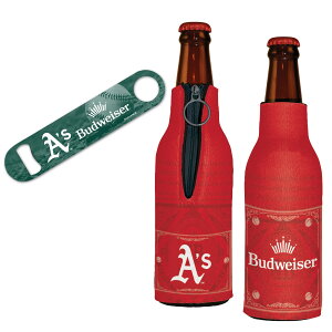 �y�����O�b�Y�zMLB �A�X���`�b�N�X �ʃN�[���[ �E�B���N���t�g (Accessories Pack: Bottle Opener Tool and 2 Bottle Coolers - MLB x Budweiser)