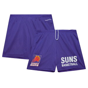 �y�����O�b�Y�zNBA �T���Y �J�W���A�� �V���[�c Mitchell & Ness/�~�b�`�F�����l�X �����Y �p�[�v�� (NBA MNC Men's HWC Vintage Logo Gameday 7 Mesh Short)
