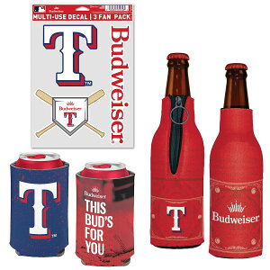 �y�����O�b�Y�zMLB �����W���[�Y �ʃN�[���[ �E�B���N���t�g (Can Cooler, Bottle Cooler, Decal Pack - MLB x Budweiser)