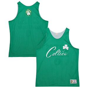 �y�����O�b�Y�zNBA �Z���e�B�b�N�X �^���N�g�b�v Mitchell & Ness/�~�b�`�F�����l�X �����Y �O���[�� (NBA MNC Men's HWC Vintage Logo Reversible Mesh Practice Jersey)