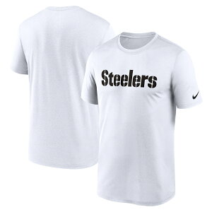 �y�����O�b�Y�zNFL �X�e�B�[���[�Y T�V���c Nike/�i�C�L �����Y �z���C�g (23 NFL FANGEAR Men's Nike Legend Wordmark SST)