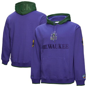 yObYzNBA obNX vI[o[ p[J[ Mitchell & Ness/~b`FlX Y p[v (NBA FA24 Men's MNC HWC Team OG 3.0 Heavyweight PO Hoodie)