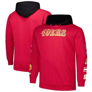 �y�����O�b�Y�zNFL 49ers �v���I�[�o�[ �p�[�J�[ Fanatics/�t�@�i�e�B�N�X �����Y �X�J�[���b�g (NFL MENS PATCHED OUT PULLOVER HOOD)