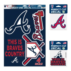 �y�����O�b�Y�zMLB �u���[�u�X �J�[�p�i�E�J�[�A�N�Z�T���[ WinCraft/�E�B���N���t�g (WCR Decal Variety Pack)