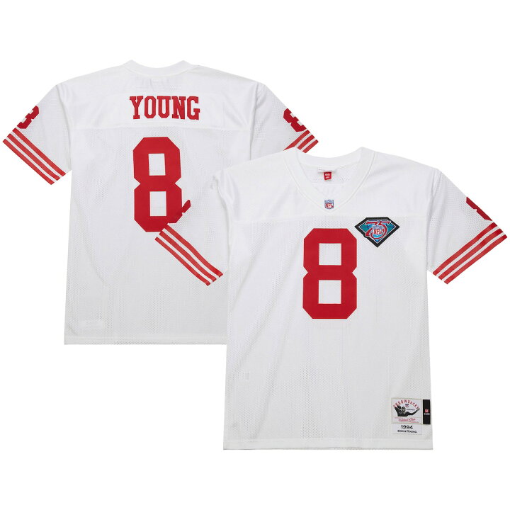 楽天市場】【公式グッズ】NFL 49ers スティーブ・ヤング スローバック 