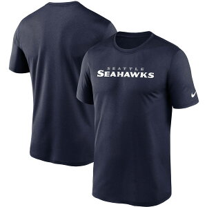 �y�����O�b�Y�zNFL �V�[�z�[�N�X T�V���c Nike/�i�C�L �����Y �l�C�r�[ (Mens Fan Gear Legend Wordmark SST)