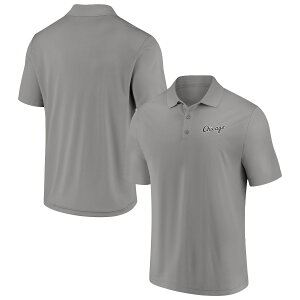 �y�����O�b�Y�zMLB �z���C�g�\�b�N�X �|���V���c Fanatics/�t�@�i�e�B�N�X �����Y �O���C (MEN'S FANATICS BRANDED SHORT SLEEVE POLY COMPONENT POLO 40L)