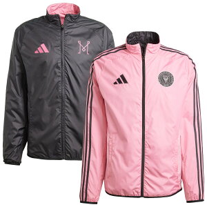 �y�����O�b�Y�zMLS �C���e���}�C�A�~CF �W���P�b�g Adidas/�A�f�B�_�X �����Y �s���N (ADI Men's 2025 Reversible Anthem Jacket)