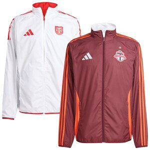 �y�����O�b�Y�zMLS �g�����gFC �W���P�b�g Adidas/�A�f�B�_�X �����Y ���b�h (ADI Men's 2025 Reversible Anthem Jacket)