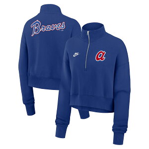 �y�����O�b�Y�zMLB �u���[�u�X �v���I�[�o�[ Nike/�i�C�L ���f�B�[�X ���C���� (Women's Nike Cooperstown HZ Phoenix Fleece)