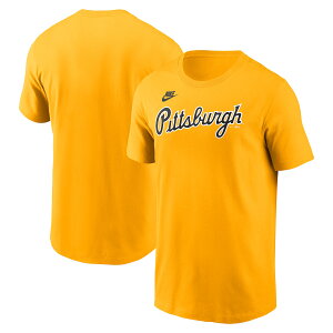 �y�����O�b�Y�zMLB �p�C���[�c T�V���c Nike/�i�C�L �����Y �S�[���h (Men's Nike Cooperstown Wordmark Cotton SST)