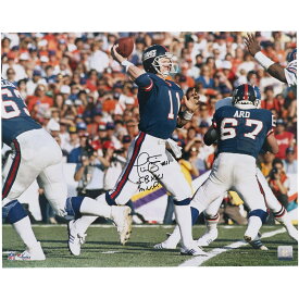 【公式シリアル番号付き】NFL ジャイアンツ フィル・シムズ 直筆サイン フォト （16x20） Fanatics（ファナティクス） (AUT 16x20 PHOTO 45077)