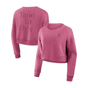 �y�����O�b�Y�zMLB �J�[�W�i���X �g���[�i�[ Fanatics/�t�@�i�e�B�N�X ���f�B�[�X �s���N (Studio Women's Fleece Crew)