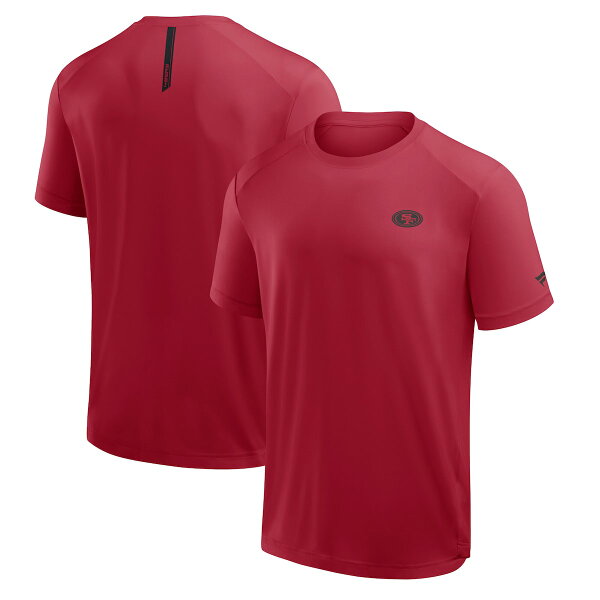 【公式グッズ】NFL 49ers Tシャツ Fanatics/ファナティクス メンズ スカーレット (25 Mens Front Office MOVE MONO Signature SST)