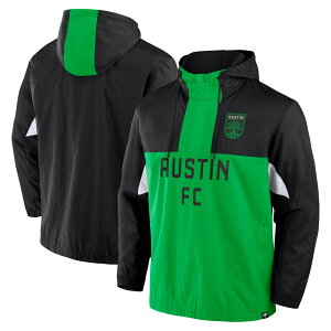�y�����O�b�Y�zMLS �I�[�X�e�B��FC �v���I�[�o�[ Fanatics/�t�@�i�e�B�N�X �����Y �u���b�N (NUT S25 Men's Free Kick Woven Jacket)